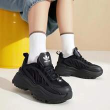 Adidas OZGAIA WORI New Style Sporty Low-Top Durable Thick-Soled Casual Shoes - Black - View 11