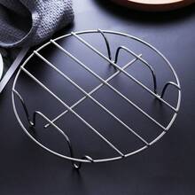 Kitchen Steamer Rack;Stainless Steel Material;Round Water-Separating Steaming Plate;Steamer Pot And Basket Accessories;Stew Pot Stand;Daily Cooking;Family Gatherings;Friend; Guest Banquets;Durable And Easy To Clean;Improves Cooking Efficiency. - View 10