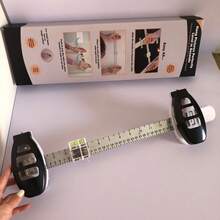 1pc Picture Hanging Tool With Level, Multi-Function Frame Hanging Ruler, Photo, Painting, Mirror Wall Installation Positioning Guide, Home Decor Installation Assistant - C - View 11