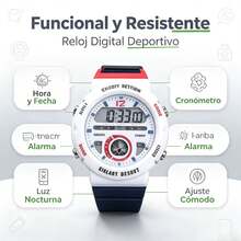 Couple Digital Watches - Black and White - View 2