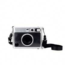 1pc Transparent Camera Protective Case, PVC Material Anti-Scratch Camera Accessory, Suitable For Mini Crystal Shell Camera, Transparent Protective Case, Not Easily Yellowing - View 4