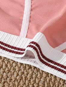 4pcs/Set Women's Solid Color Sporty Style Comfortable Sexy Boxer Briefs - Multicolor - View 6