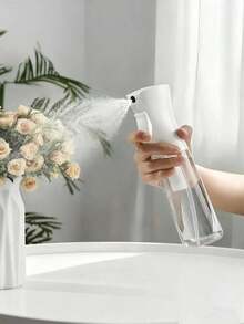 1/2/3/4pcs Multi-Function Adjustable Spray Bottle, Perfect For Home Disinfection, Hair Spray, Garden And Plant Watering, Home Cleaning Spray Bottle, Indoor And Outdoor Plant And Potted Flower Watering Spray, Home Essential, Random Pattern - Black and White - View 10