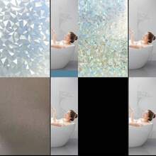 3D Rainbow Window Film, Static Cling, Tinted Glass Effect, Removable Glue-Free Glass Film, Provides UV Protection, Heat Insulation, Reflection, Decorative Functions, Suitable For Home Office, Stickers, Wall Decals, Vinyl Decals, Home Decor, Spring Decorations, Home Refresh, Holiday Decorative Stickers, Birthday/Graduation Gifts And More - White - View 8