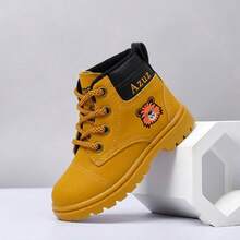 Bota  Menino e Menina Botinha 18 ao 25 - Amarelo - Visão 7