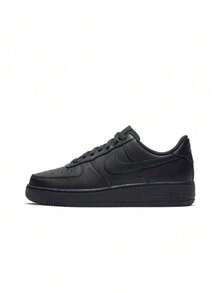 Nike Air Force 1 Low Triple Black Sneakers For Men - Black - View 20