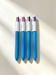 8Pcs/Pack Multicolor Ballpoint Pens 1.0mm, 4-In-1 Color Pens, Retractable Cute Nurse Pens, 4 Color Pens In 1, Suitable For School, Back To School, Students, Nurses, Whiteboards, Office Supplies, Aesthetic - Multicolor - View 9