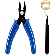 QIAO Open Ring Pliers, Jewelry Making Tool For Opening Open Rings And Connecting Rings; Jewelry Pliers Specifically Designed For Bracelets; Beading DIY Handmade - Multicolor - View 1