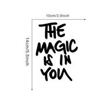 "The Magic Is In You" Mirror Decal | Self-Love Empowering Sticker - B - View 4