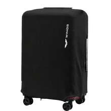 W WINGS 3 Piece Luggage Set 20", 24", 28" | Polypropylene Hard Shell Suitcases, Combination Lock, Telescopic Handle, 360° Double Wheels - Dark Grey - View 5