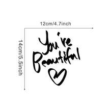 You Are Beautiful 正能量文字貼紙 - C - 查看 4