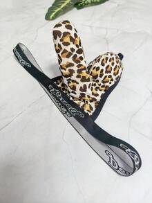 1 buah Celana Dalam Pria Seksi Model Belalai Gajah, Desain Kantung Ganda, Nyaman & Bebas, Thong Seksi - Mocha Brown - View 5