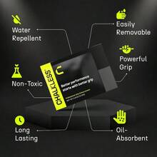 Grip Enhancer - Premium Chalk Less Mess Hand Chalk Weightlifting, Powerlifting, Yoga, Gaming, Climbing, And More, Long-Lasting Reliable - 0.3 Gram (5 Pack) - View 8