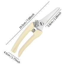 1pc Gardening Shears, Flower Scissors Set, Pruning Shears, Gardening Tools, Suitable For Shrubs, Roses And Fruit Trees, Can Be Used In Flower Shops, Yards And Orchards - Pruning Shears - View 16