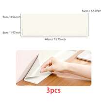 1/3pcs Silicone Kitchen Sink Splash Guard Mat, Electrostatic Self-Adhesive, Oil-Resistant & Stain-Resistant, Narrow Edge Extended Drainage Mat, Countertop Organizer Mat, Bar Anti-Slip Mat, Dishwasher Compatible - Multicolor - View 12