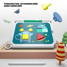 LCD Drawing And Writing Tablet For Kids: Drawing And Painting Toys. Multifunctional Tablet For Drawing And Playing With A Color LCD Screen; Includes Fun Cartoon Puzzles; Suitable For Children. - Multicolor - View 7