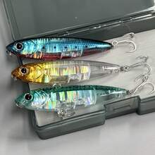3pcs Fishing Lure 10cm 17.5g Floating Pencil Bait - Multicolor - View 7