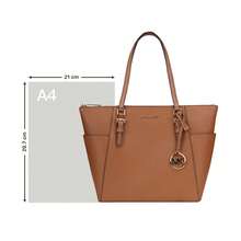 Michael Kors Charloote 女士單手柄肩背包 35T0GCFT7L LUGGAGE - 棕色 35T0GCFT7L 行李箱 - 查看 8