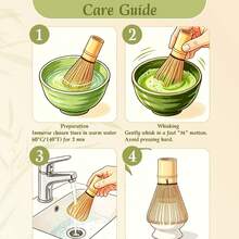Natural Bamboo Premium Matcha Gift Set With Tea Whisk And Matcha Tools - Chasen Gift Set - View 5