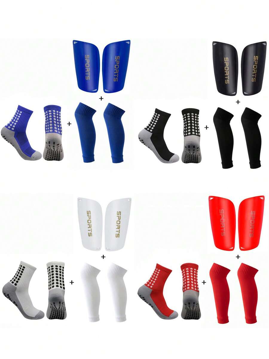 11-18 Years Old Youth Soccer Sports 3-Piece Set Football Leg Warmers ...