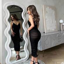 Women Short Dresses - Black - View 6