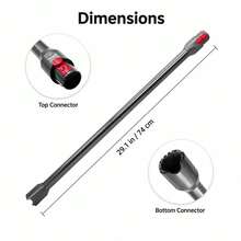 Replacement Extension Wand Compatible With V12 Detect Slim, V10 Digital Slim Cordless Vacuum Cleaner, Extension Vacuum Replacement Parts - View 7