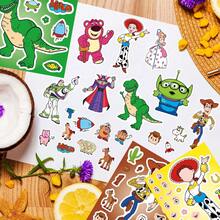 1set/8pcs Cartoon Style DIY Character Sticker Set, Multi-Design Mixed Puzzle Stickers, Desktop Holiday Decoration Display Kit, Multi-Purpose Party Game And Photo Booth Props, Perfect For Birthday Celebrations, Family Gatherings, Social Events, Holiday Parties, Cartoon Theme Parties, Scene Styling, Indoor Parties And Various Festival Celebrations - Multicolor - View 3
