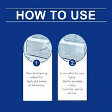 Refrigerator Drawer Adhesive, Convenient Nail-Free Strong Bonding Glue For Refrigerator Interior, Multi-Purpose Glue For Home Daily Use, Easy And Fast, Saves Effort, High-Quality Gift For Friends And Family On Holidays - A - View 8
