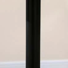 Esstisch Runder Küchentisch Für 2, Moderner Esszimmertisch Mit Stahlbein, Rutschfester Fuß, Ideal Für Kleine Räume - 黑色 - 查看 8