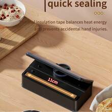 Mini Hand-Press Heat Sealer, Portable Plastic Bag Sealing Machine, High-Temperature Heat Sealer, Portable Sealing Tool, Snack Storage Sealing Device - Multicolor - View 12