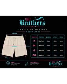 Shorts Linho Masculino com Cordão com Bolso Shorts Mauricinho Linho Premium Verão Final de Ano Praia - Preto - Visão 6