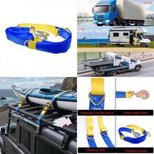 Winching Assistance Straps Webbing Winch Brother 5000KG 5T Vehicle Recovery Tool - A - View 2