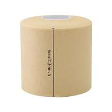 2pcs New Sports & Outdoor Supplies Comfortable Grip Film Sports Accessories Tennis Badminton Racket Cover Rubber Bandage Sports Tape Badminton Racket Handle Grip Racket Accessories - Beige - View 5
