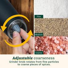 Gravity Salt And Pepper Grinder Set, Automatic Operation - 1 Pc - View 7
