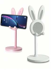 1 buah Stand Ponsel/Tablet Meja Kelinci Kartun yang Dapat Diatur, Alas Meja Teleskopik, Cocok untuk Dekorasi Rumah, Kamar Tidur, Ruang Tamu, Kantor, dan Musim Kembali ke Sekolah - Versi yang ditingkatkan - View 5