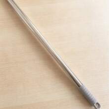 1pc Self-Wringing Mop, No Hand Washing Required Home Cleaning Mop, Built-In Wringing And Squeezing Mechanism, Thickened Absorbent Cotton Yarn Round Head Large Mop Head, Stainless Steel Pole - A - View 9