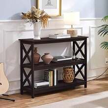 Sofa & Console Tables - Brown - View 7