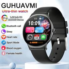 KENPANG Jam Tangan Pintar Wanita, Bodi Ultra Tipis 7,9 mm, Layar Sentuh Penuh AMOLED 1,43 Inci, Pemantauan Detak Jantung & Tidur, Berbagai Mode Olahraga, Panggilan/Jawab Panggilan, Pelacak Kebugaran Wanita, Kontrol Musik, Cuaca, Angkat untuk Mengaktifkan Layar, Kamera Jarak Jauh, Kompatibel dengan iOS dan Android - MultiWarna - View 15