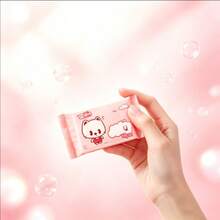 1/2/4/8/16 Packs Of Cute Mini Portable Wipes, Convenient For Cleaning Everyday Dirt, Ideal For Travel, Office, Kitchen, And Bathroom Use - Multi-color - View 2