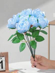 1-100pcs Silk Eternal Rose Petals, DIY Bouquet Handmade Gift Materials - Multicolor - View 3
