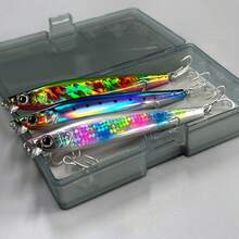 3pcs 43g Fishing Lure Heavy Weight Long Cast Sinking Pencil Bait For Mackerel, Tuna, GT, Fast Retrieve - Multicolor - View 2
