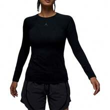 Nike Authentic JORDAN Atasan Rajut Wanita Nyaman Slim Fit Lengan Panjang FN5111-010 - FN5111-010 - View 10