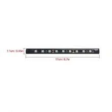 1pc 2 In 1 USB Car Decorative Ambient Light - Blue - View 4