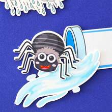 hoojojo The Itsy Bitsy Spider Felt Story Set, Nursery Rhyme Picture Book Teaching Aid, Classroom Homeschool Interactive Learning Game - Multicolor - View 11