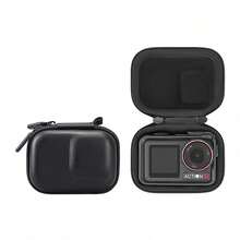 OSMO Action 5/4/3Pro Accessories Portable Mini PU Storage Bag, Suitable For Osmo Action 5 Pro Lens Screen Protector And Rubber Lens Cap - View 2