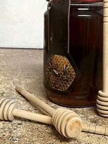 Practical Long Handle Honey Spoon Stirring Stick Honey Jar Coffee Milk Tea Utensil Kitchen Tool - View 1