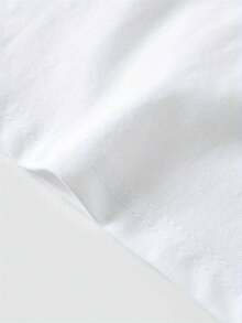 High-Quality Print Short-Sleeve Shirt In A Loose Fit, Made Of Finely Combed Pure Cotton, Designed For Spring And Summer In American . - 白色 - 查看 4