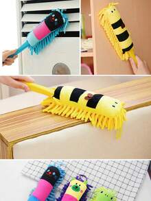 Cute Chick Chenille Dust Duster, Washable Dusting Brush, Handheld Desktop Car Cleaning Brush, Electrostatic Furniture Duster, For Home And Office Daily Use, Christmas Gift For Home Cleaning Enthusiasts - Multicolor - View 6