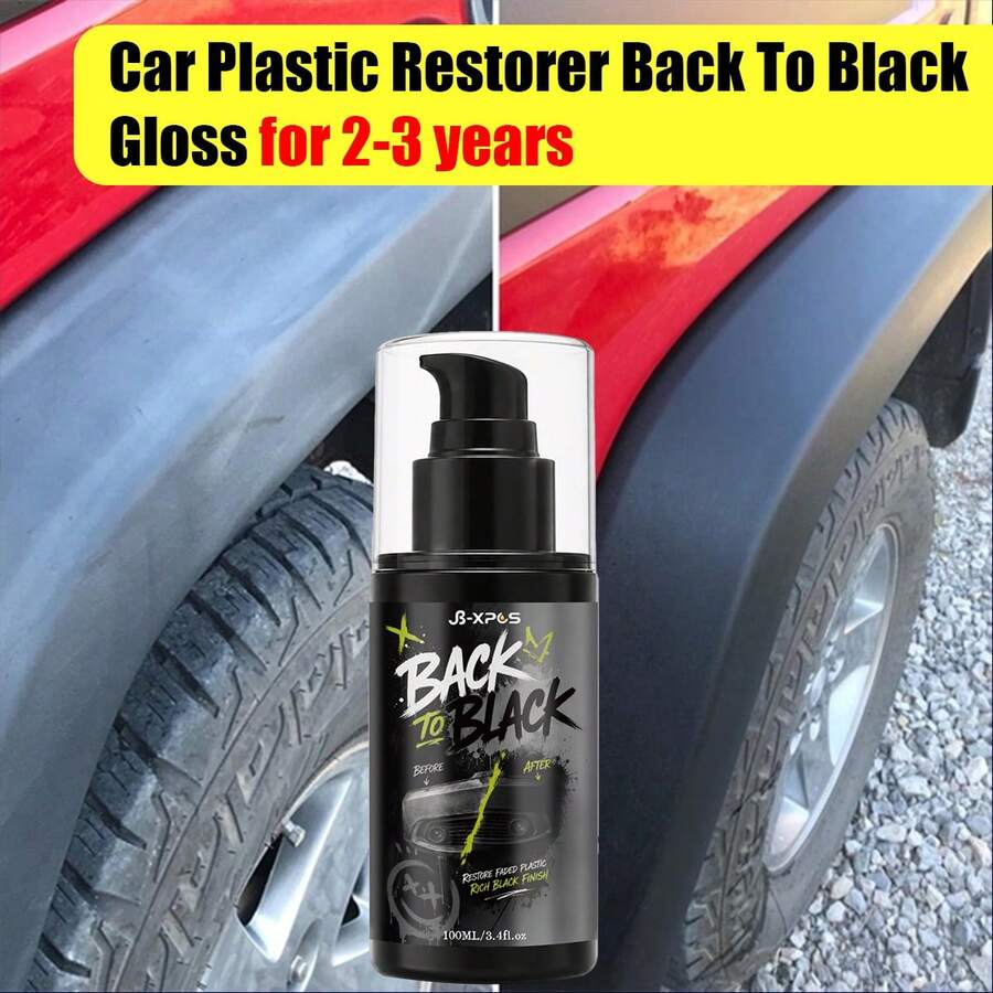 JB-XPCS Car Plastic Restorer Black Interior Trim Refinisher Scratch Repair For Plastic Parts YT2022 - YT2022 - View 1