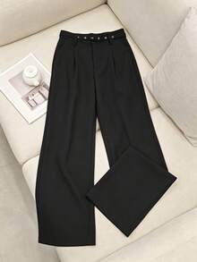 Women Pants - Black - View 1